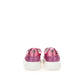 Fuchsia Leather Sneaker