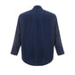 Elegant Blue Linen Men's Jacket