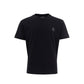 Elegant Black Cotton Tee for Men