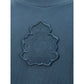 Elegant Cotton Blue Sweater for Men