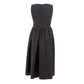 Elegant Black Polyethylene Dress