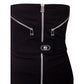 Elegant Black Polyamide Dress