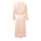 Silken Elegance Pink Dress