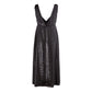 Elegant Polyester Black Dress