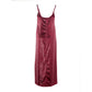 Elegant Bordeaux Polyester Dress by Lardini