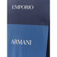Elegant Blue Cotton Tee for the Modern Man