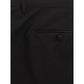 Sleek Black Wool Trousers for Men