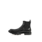 Sleek Black Leather Boots for Men