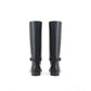 Elegant Leather Boots in Timeless Black