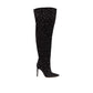 Elegant Black Suede Ankle Boots