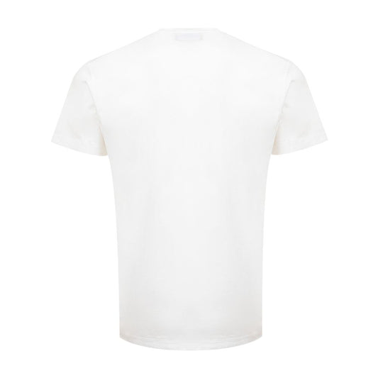 Chic White Cotton Tee for Stylish Men
