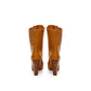 Elegant Leather Boots in Rich Brown