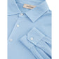 Elegant Light Blue Cotton Shirt for Men
