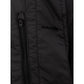 Sleek Black Polyamide Men's Jacket