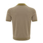 Elegant Cotton Polo Shirt in Beige
