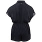 Chic Blue Polyester Suit Jacket
