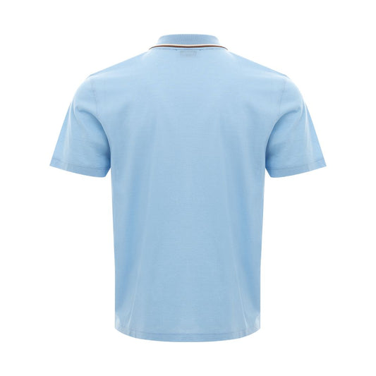 Elegant Light Blue Cotton Shirt for Men