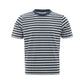 Elegant Cotton Blue Tee for Men