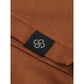 Elegant Cotton T-Shirt in Rich Brown