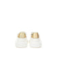 Elegant White Leather Sneakers