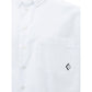 Elegant White Cotton Designer Shirt