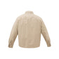 Elegant Beige Cotton Men's Shirt
