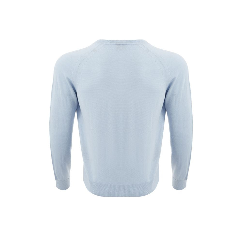 Turquoise Wool T-Shirt