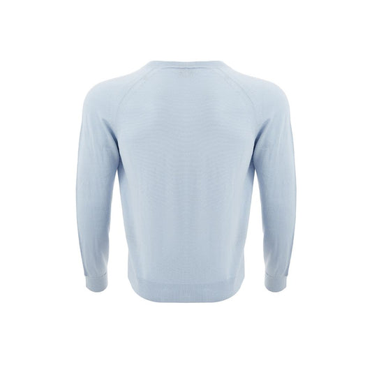 Turquoise Wool T-Shirt