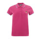 Chic Pink Cotton Polo for Sophisticated Style
