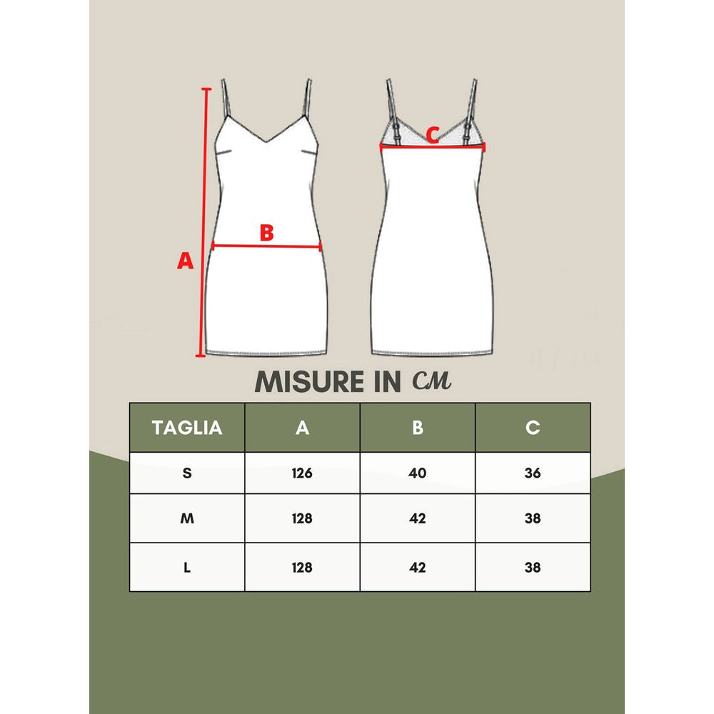 Elegant Green Viscose Dress for Women