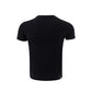 Elegant Cotton Black Tee for Men