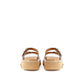 Elegant Brown Camoscio Sandals