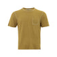 Elegant Green Linen T-Shirt