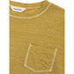 Elegant Green Linen T-Shirt
