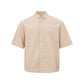 Elegant Beige Men's Fashion Shirt