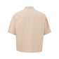 Elegant Beige Men's Fashion Shirt