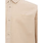 Elegant Beige Men's Fashion Shirt
