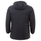 Chic Black Polyamide Jacket for Men