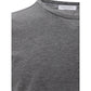 Elegant Gray Cotton T-Shirt for Men