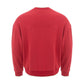 Chic Red Cotton Sweater for Men
