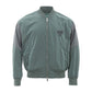 Exquisite Green Polyamide Men's Jacket