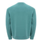 Sleek Green Modal Crewneck Sweater