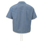 Elegant Light Blue Men's Cotton Shirt