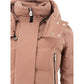 Elegant Pink Cotton Jacket for Women
