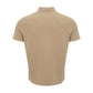 Classic Beige Cotton Polo Shirt
