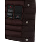 Elegant Brown Polyester Jacket for Women