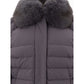 Purple Polyamide Designer Jacket