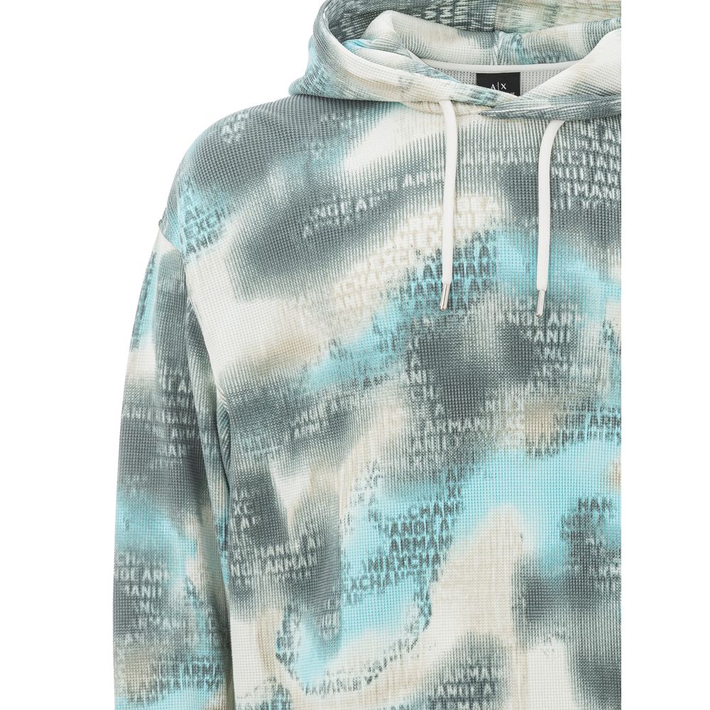 Multicolor Cotton Blend Men's Sweater