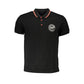 Black Cotton Polo Shirt