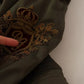 Green Cotton DG Love Blouson Coat Jacket